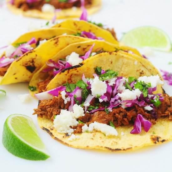 Mole Jackfruit Street Tacos