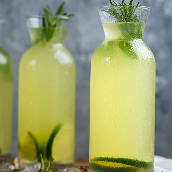 Rosemary Vodka Lemonade