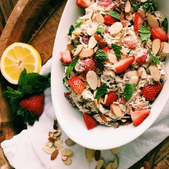 Strawberry Poppy Seed Chicken Salad