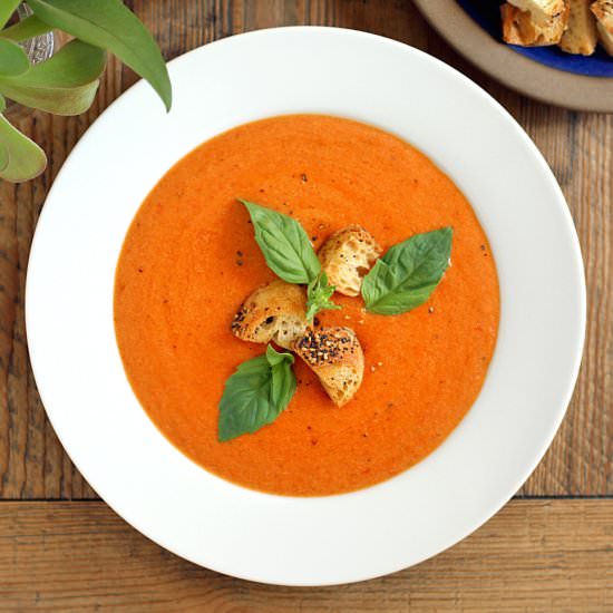 Creamy Tomato Basil Soup