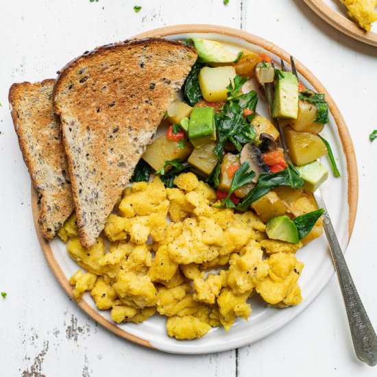 Chickpea Scramble (Soy-Free)