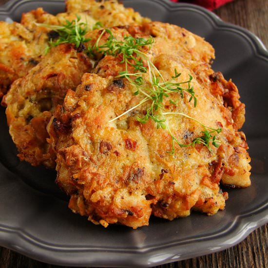 mushroom schnitzel with chicken