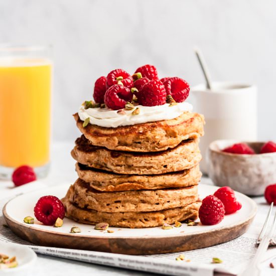 Whole Wheat Orange Pancakes