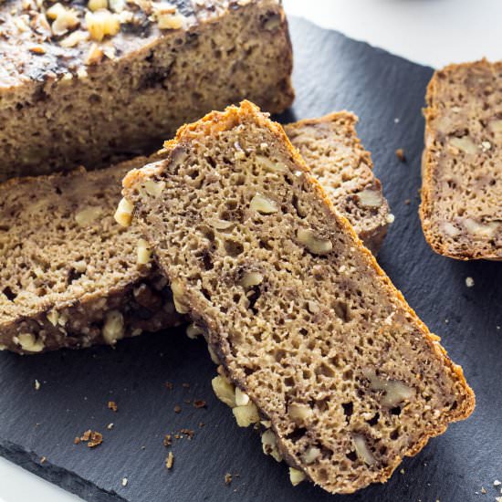 slow cooker banana bread