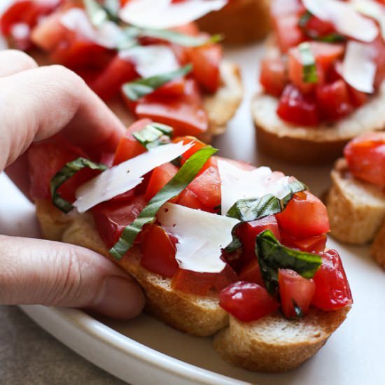 Bruschetta with Tomatoes