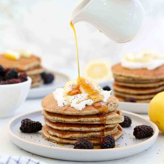Lemon Poppy Seed Pancakes