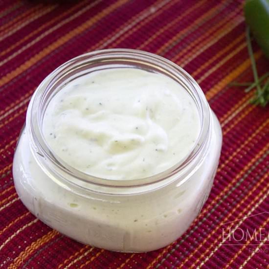 Jalapeno Ranch Dressing