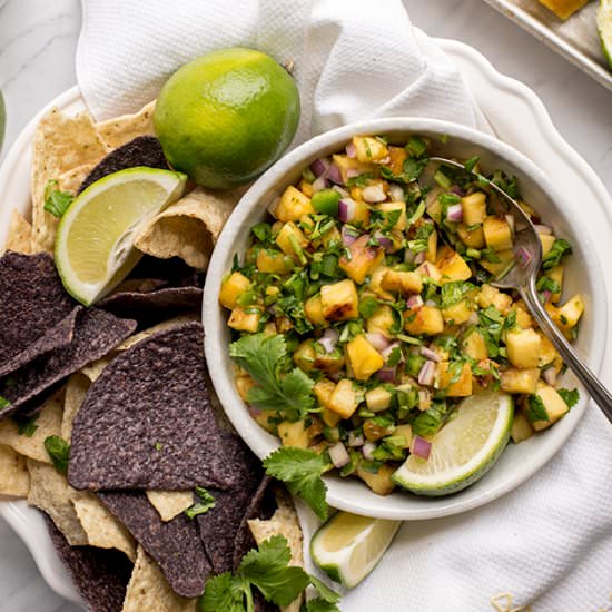 Grilled Pineapple Salsa