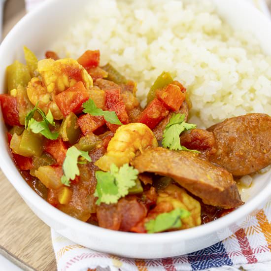 Cajun Shrimp and Sausage