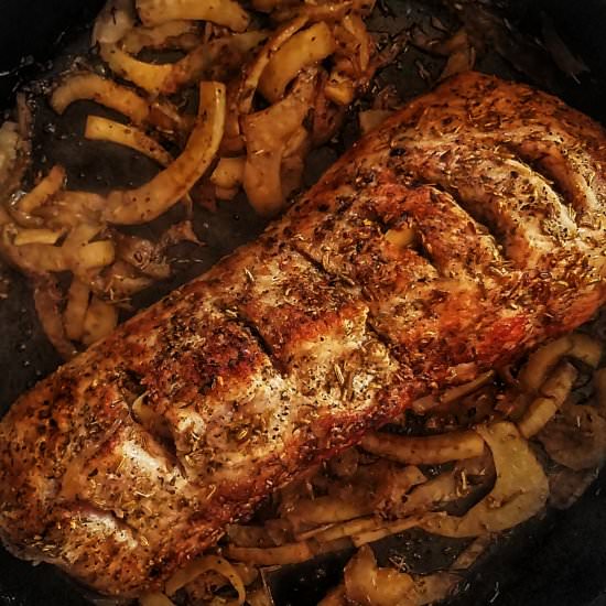 Fennel Crusted Pork Loin