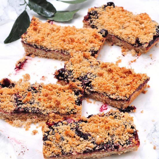 6-ingredients strawberry bars