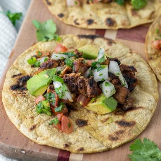 Grilled Chicken Tacos
