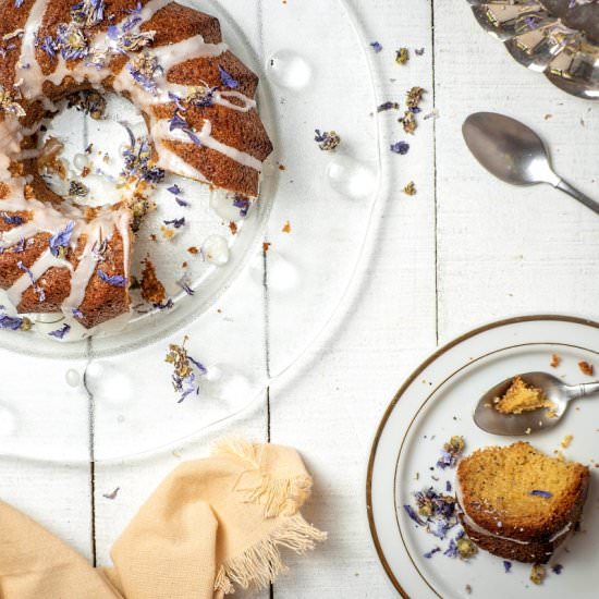 Grapefruit Vanilla Cake