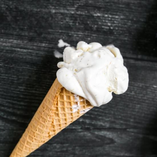 Chamomile Honey Ice Cream