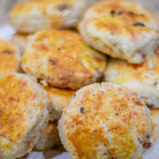 Bacon Cheddar Biscuits