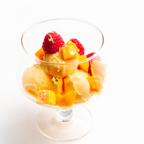 Mango Lassi Frozen Yogurt
