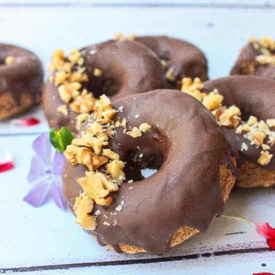Vegan Orange Chai Donuts