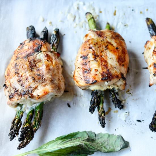 Asparagus Stuffed Chicken