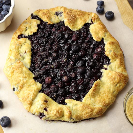 Blueberry Galette