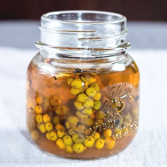 Green Peppercorns in Brine