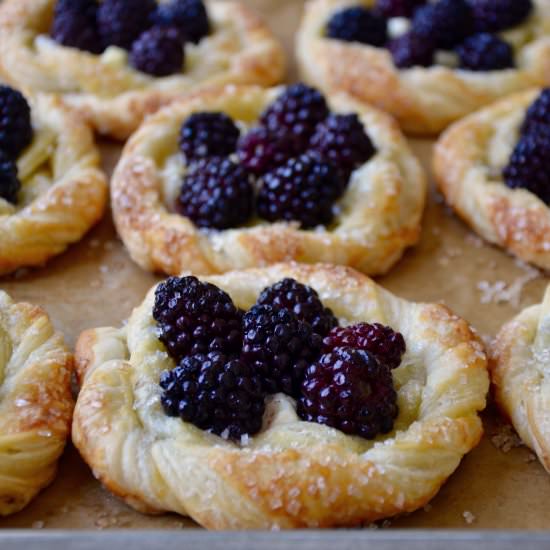 Blackberry Cream Cheese Pastries