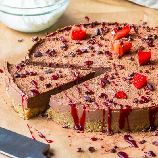 No bake chocolate cheesecake