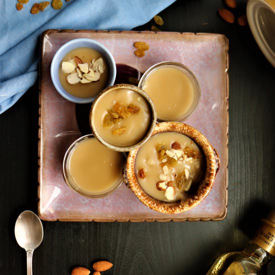 Homemade Vegan Butterscotch Pudding