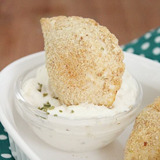Breaded Pierogies