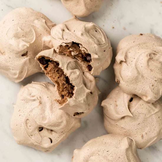 Chocolate Meringue Cookies