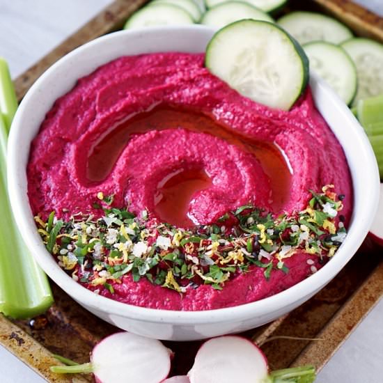 Roasted Beet Hummus