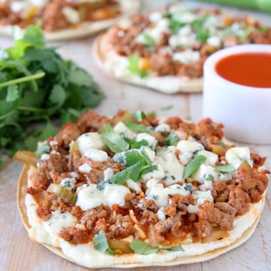 Buffalo Turkey Flatbread