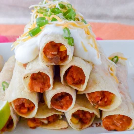 Vegetarian Taquitos