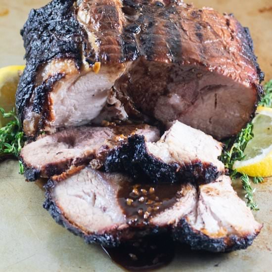 Marinated BBQ Pork Roast