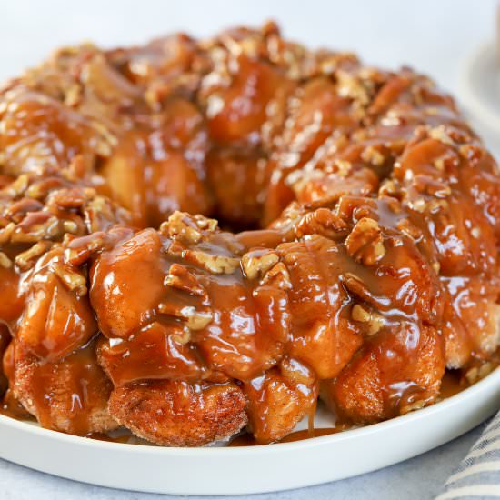 Caramel Pecan Monkey Bread