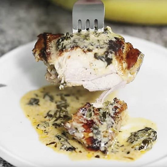 Creamy Lemon Chicken Thighs