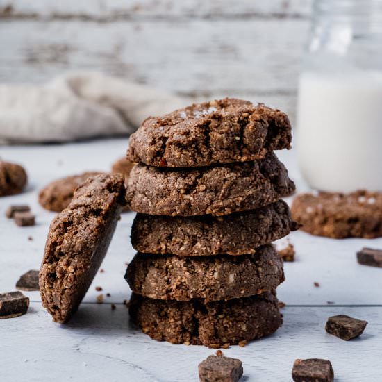 No Bake Double Chocolate Cookies