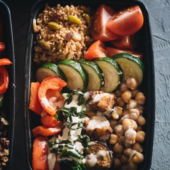 Mediterranean Buddha Bowl Meal Prep