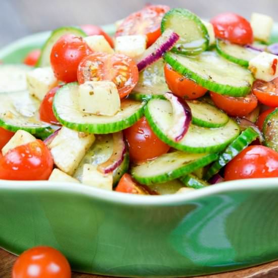 Cucumber Tomato Salad