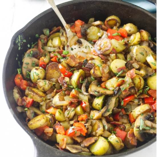 Breakfast potato skillet