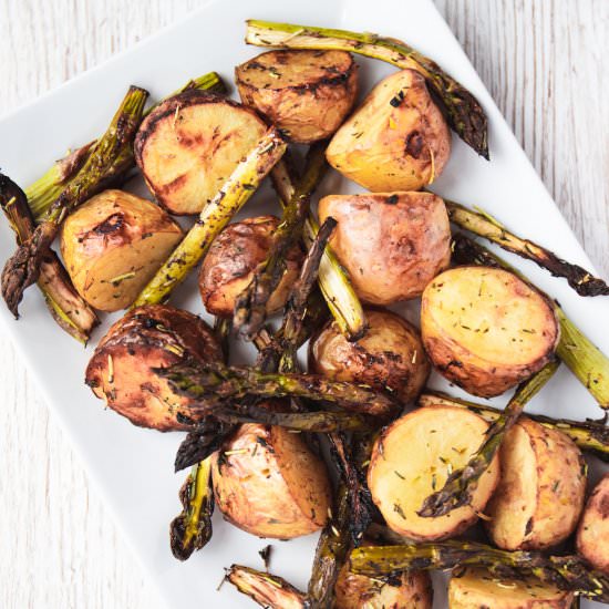 Balsamic Roasted Potatoes