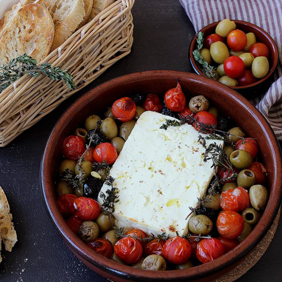 Baked feta