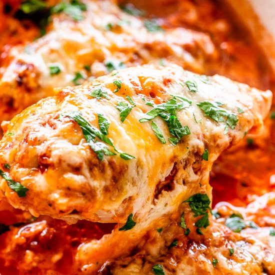 Baked Salsa Chicken
