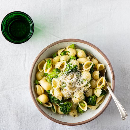 Pasta with Broccoli and Capers