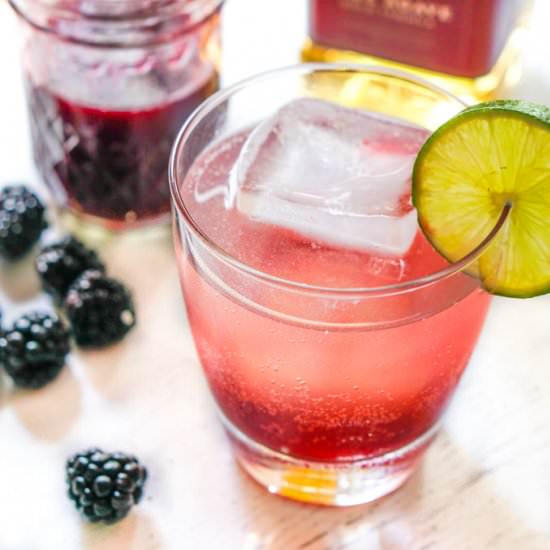 Blackberry Lime Infused Tequila