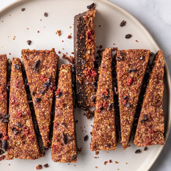 Chocolate Goji Tart