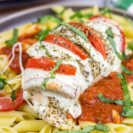 Stuffed Chicken Caprese