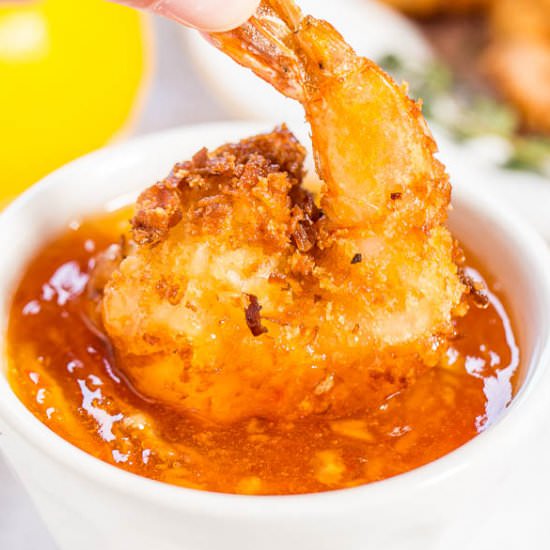 Coconut Shrimp with Dipping Sauce
