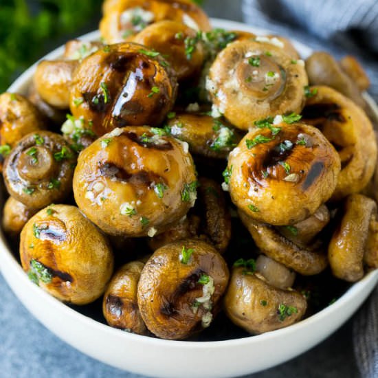 Grilled Mushrooms