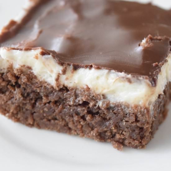 Brownies with White Frosting