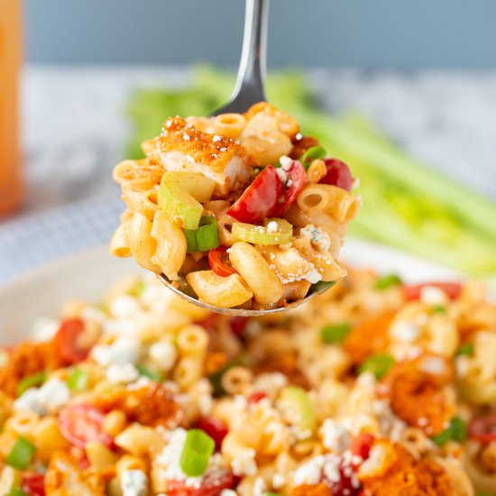 Buffalo Chicken Pasta Salad